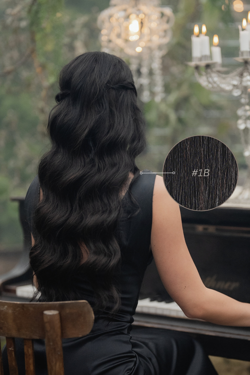 Matu bunte, Tonis #1B, 50g (ar vai bez keratīna kapsulām)