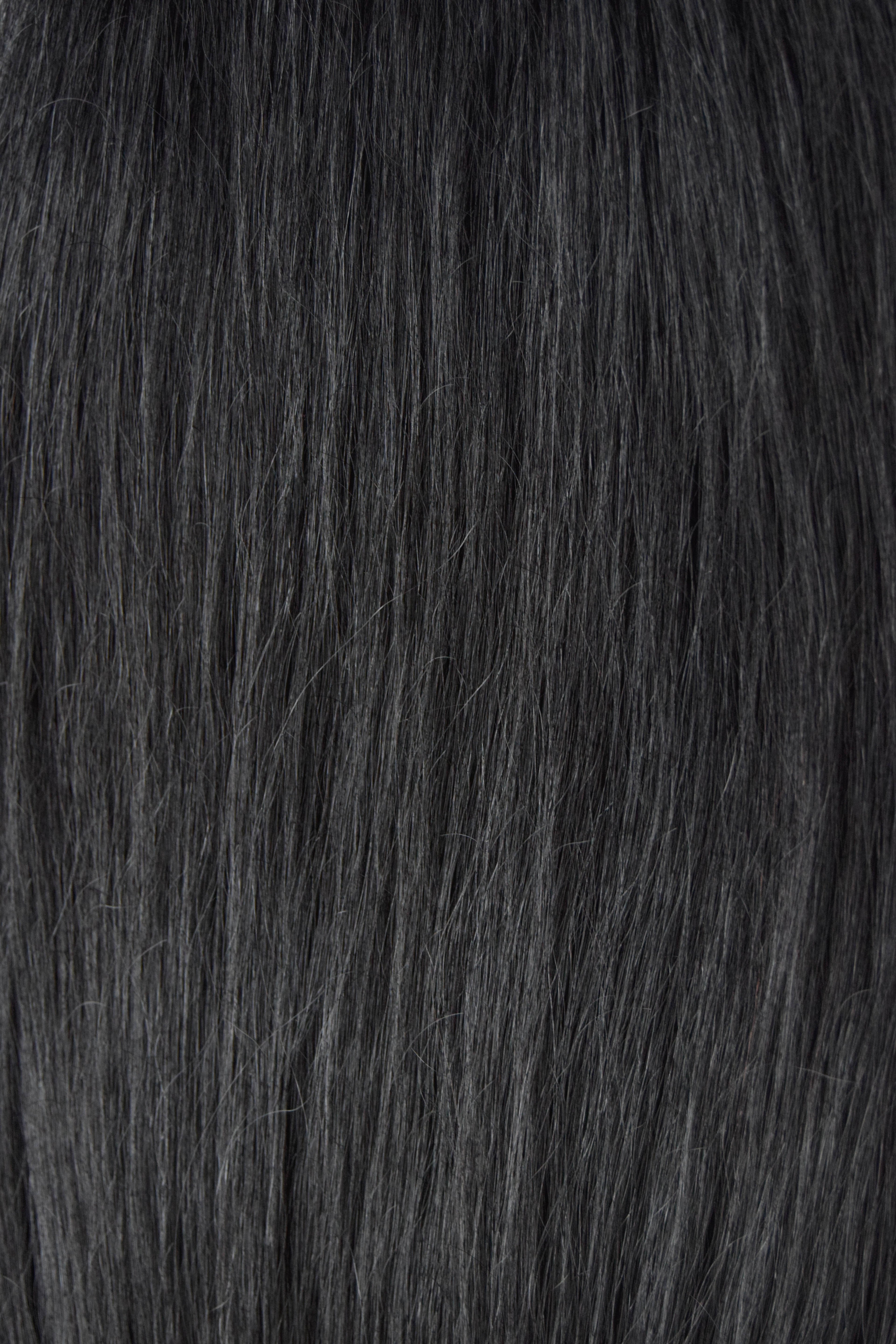 Dabīgie ( CLIP IN ) mati uz sprādzēm #1 - 60cm