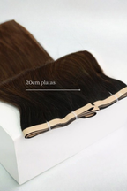 Dabīgi mati pieaudzēšanai TAPE-IN tehnikā, tonis #27, 50 grami, 30cm-75 cm