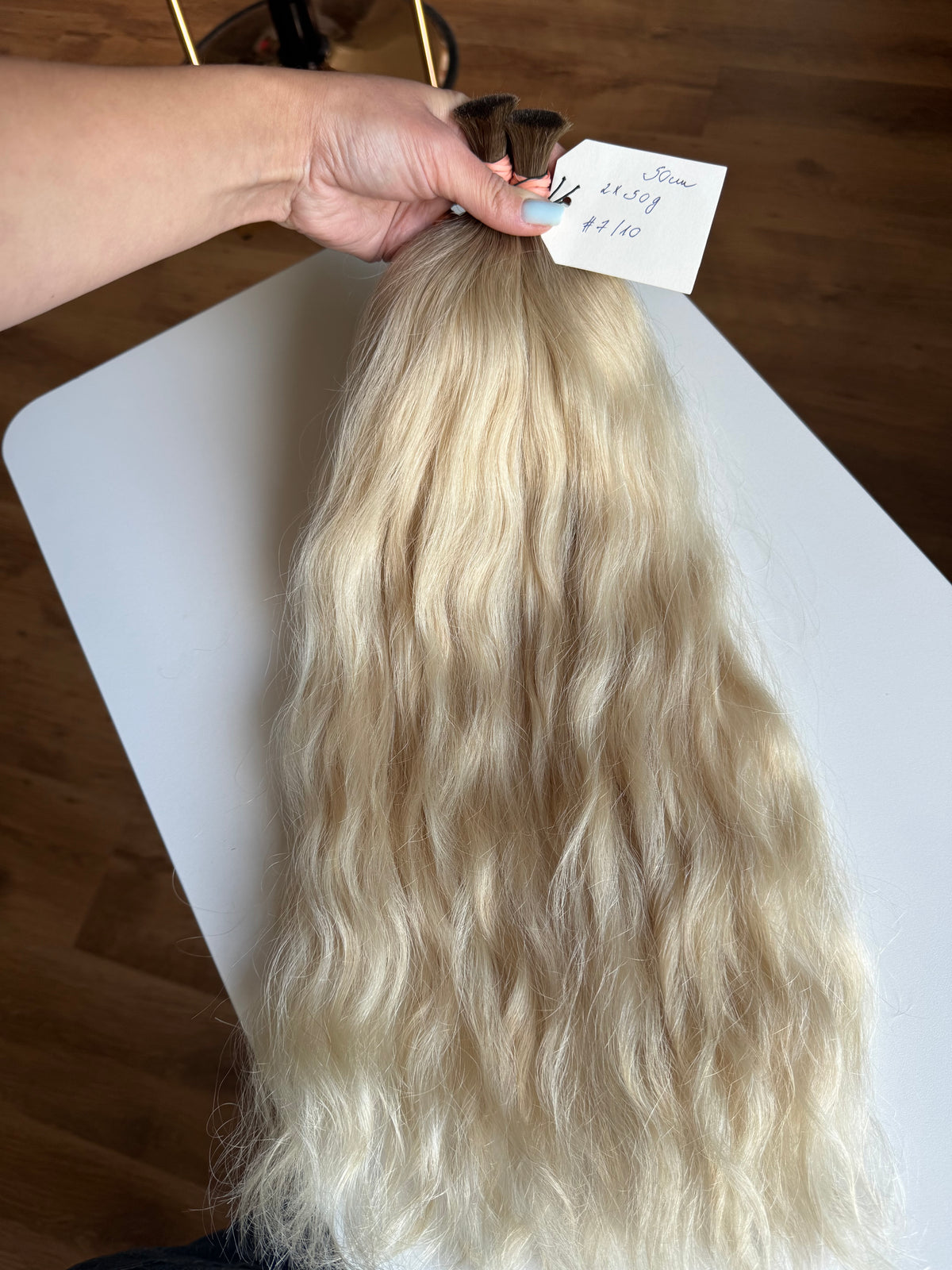 LUX Matu bunte, Tonis #7/10 OMBRE, 50 cm, 50g-100g (ar vai bez keratīna kapsulām)