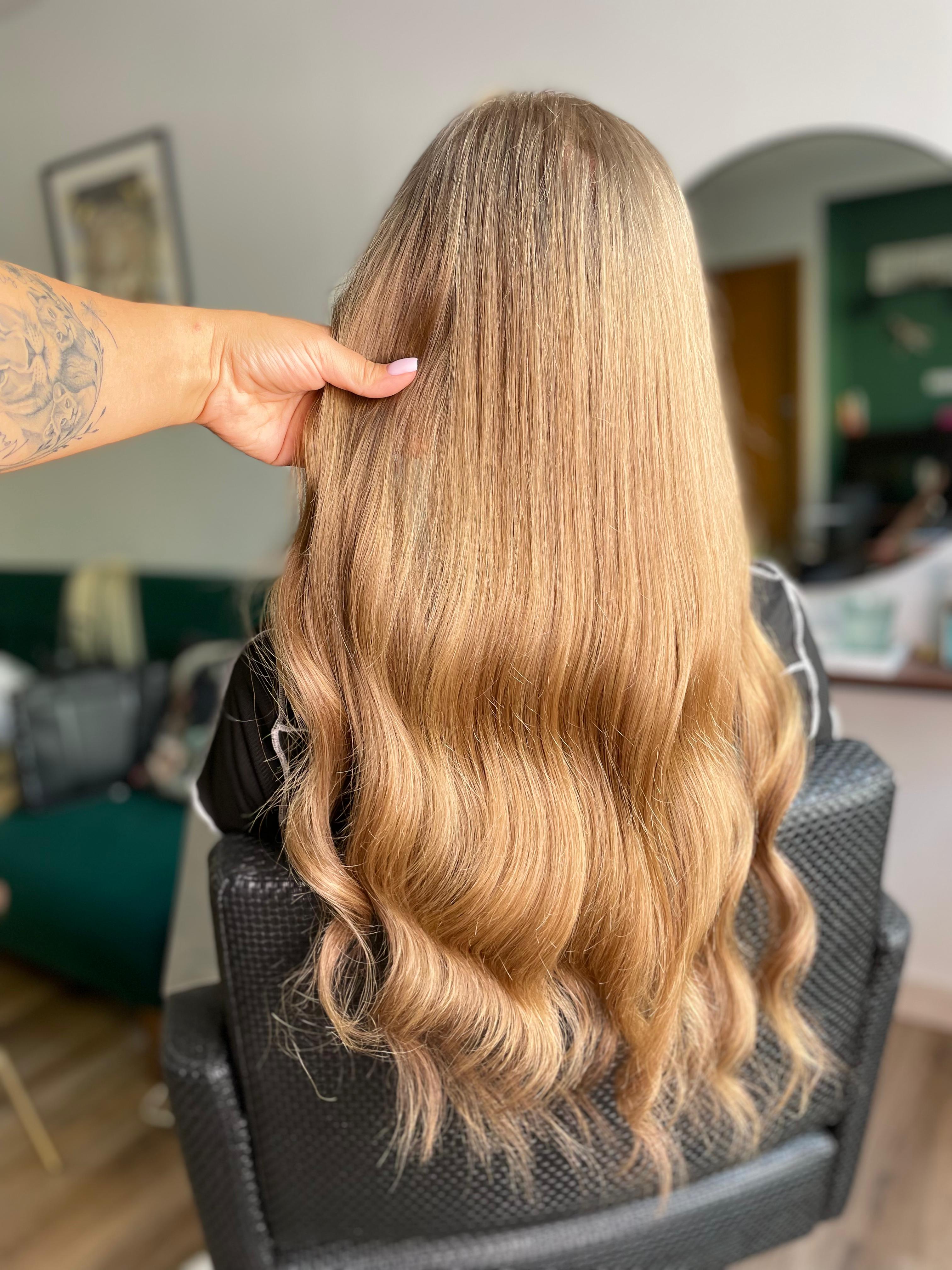 TEST 2 CLIP-IN komplekts ar spraudēm, STANDARTA treses