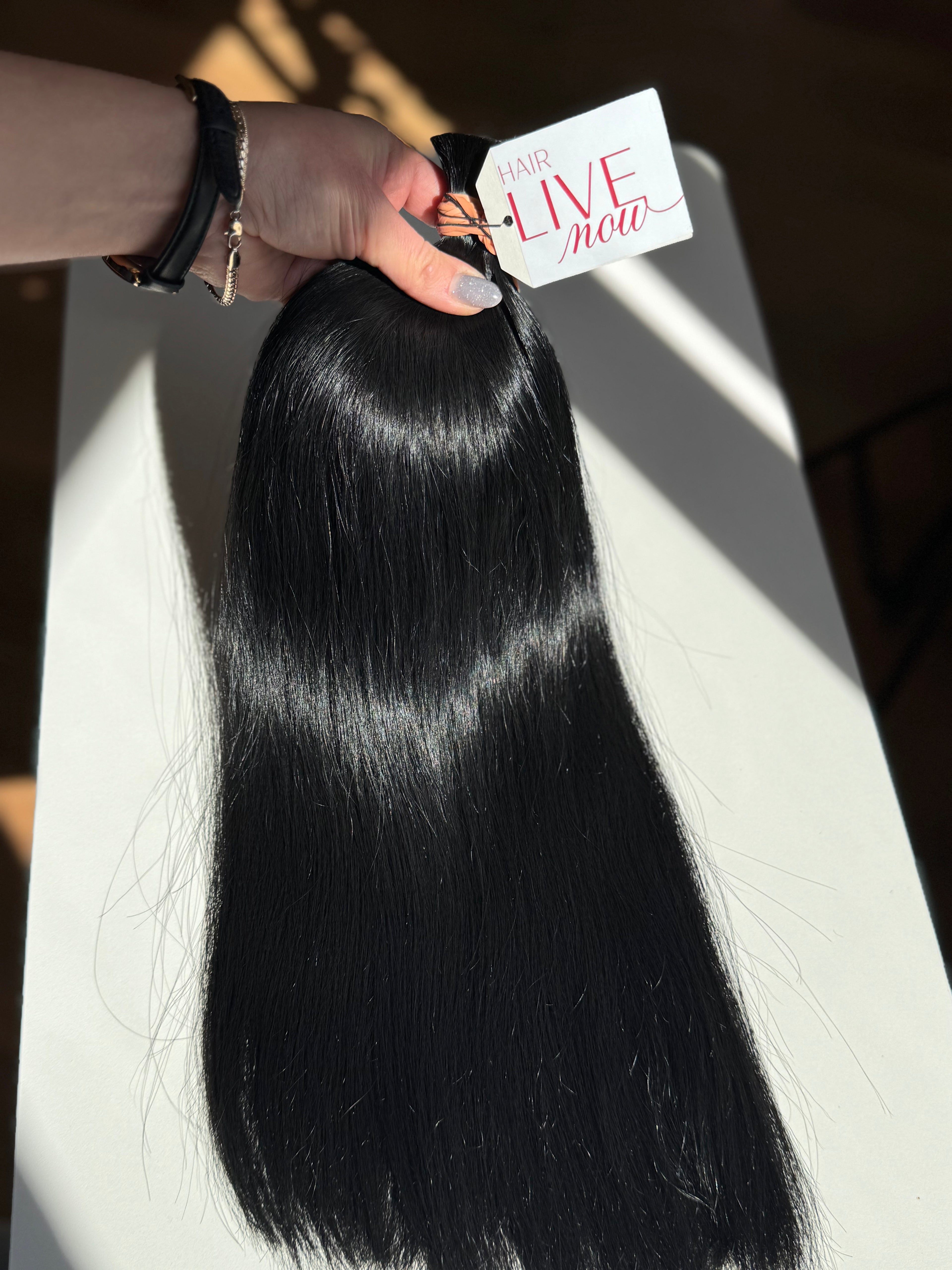 LUX Matu bunte, Tonis #1, 45 cm, 50g-100g (ar vai bez keratīna kapsulām)