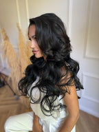 Dabīgie ( CLIP IN ) mati uz sprādzēm #1 - 60cm