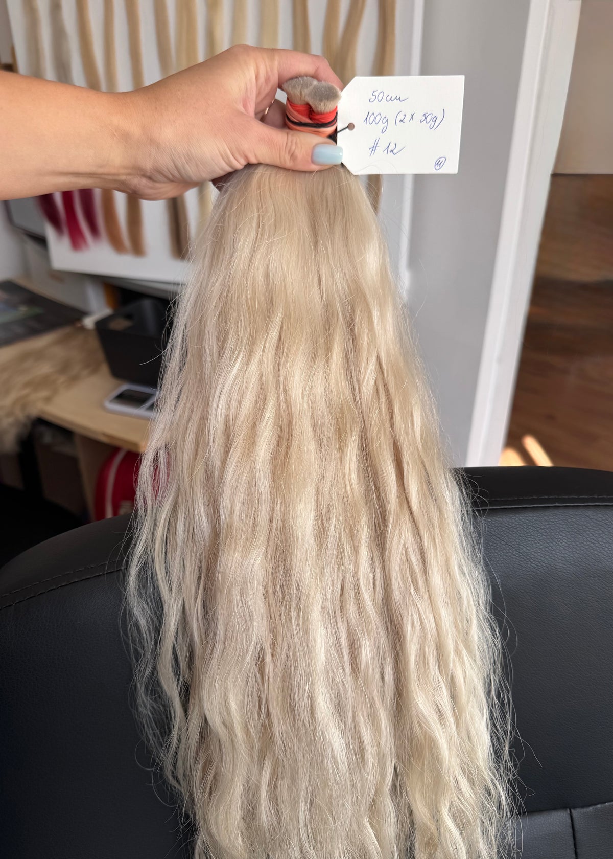 LUX Matu bunte, Tonis #12, 50 cm, 50g-100g (ar vai bez keratīna kapsulām)