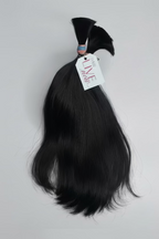 PREMIUM Matu bunte, Tonis #1, 40cm, 50g-100g (ar vai bez keratīna kapsulām)