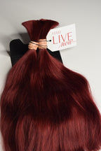 LUX Matu bunte, Tonis #RED-D, 30cm, 50g-100g (ar vai bez keratīna kapsulām)