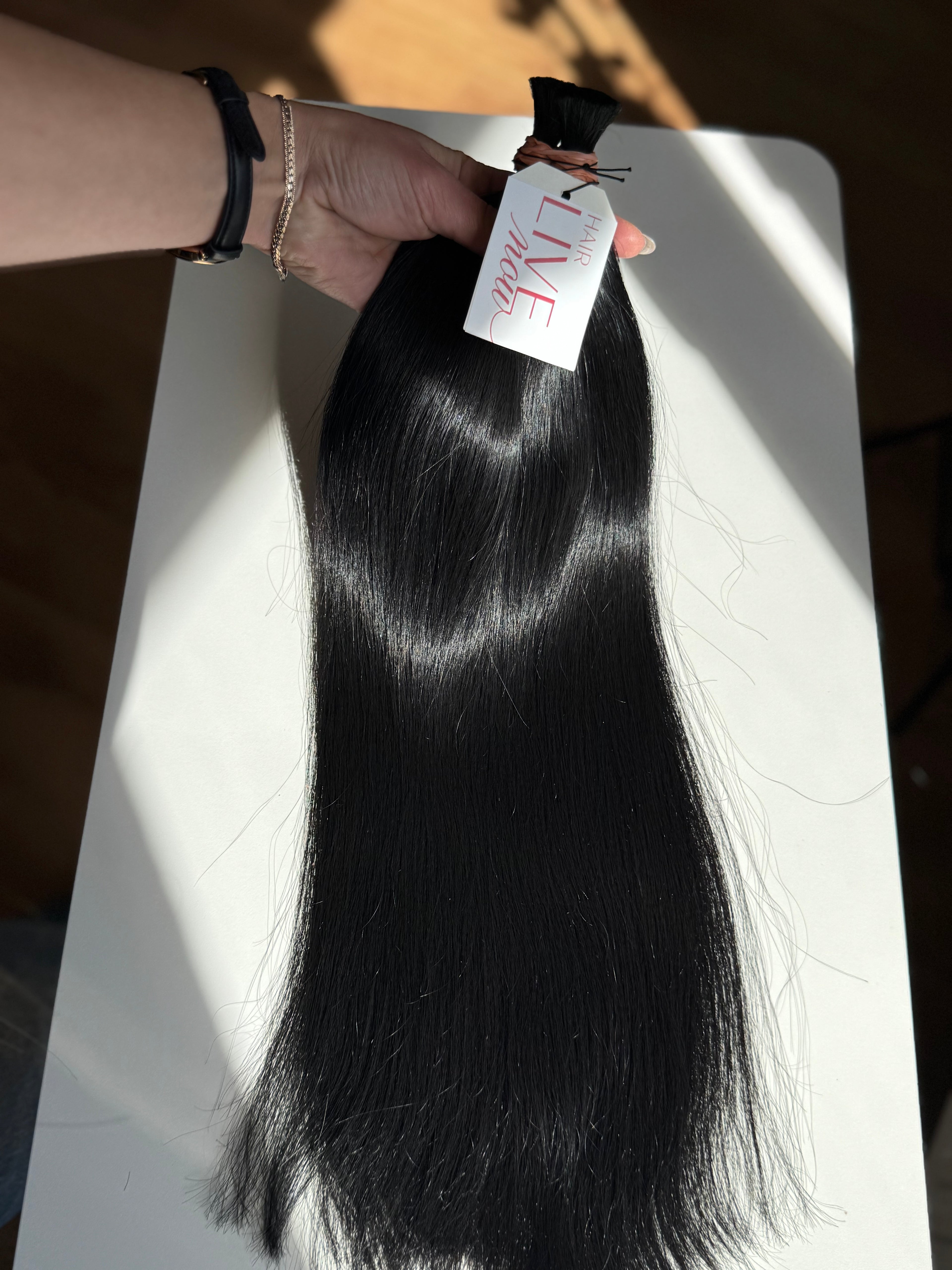 LUX Matu bunte, Tonis #1, 50 cm, 50g-100g (ar vai bez keratīna kapsulām)