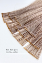 MAZLIETOTA ASTE, Tonis #1B+#4Q, 30cm, 20 g (ar vai bez keratīna kapsulām)