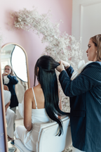 Dabīgie ( CLIP IN ) mati uz sprādzēm #1 - 60cm