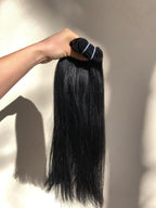 Dabīgo matu TRESES - tonis #1B/60 OMBRE, 50-100 grami, 30cm-75 cm, STANDARTA/ PRO TRESE