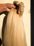 Dabīgo matu TRESES - tonis #1B/60 OMBRE, 50-100 grami, 30cm-75 cm, STANDARTA/ PRO TRESE