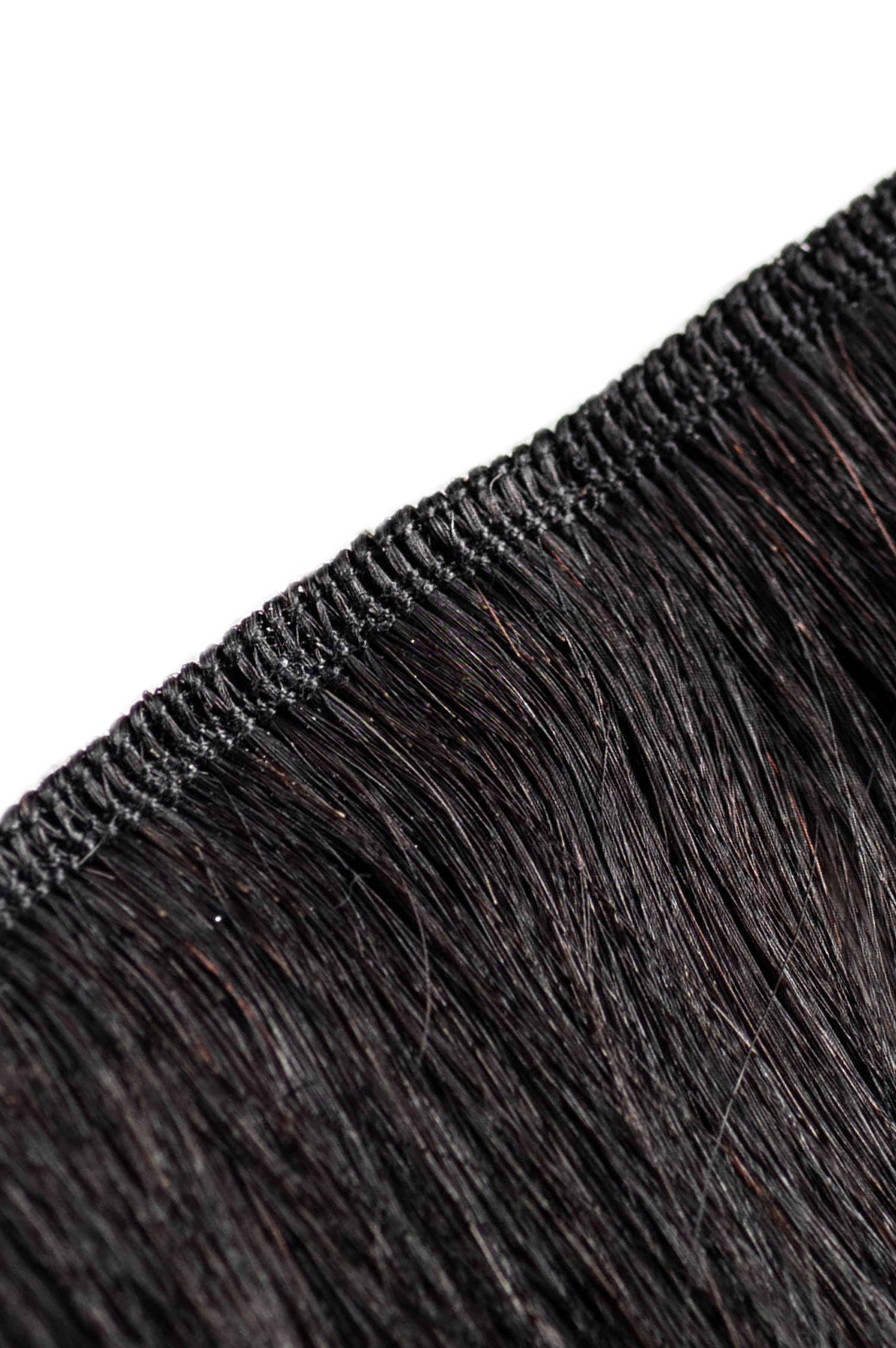 Dabīgo matu TRESES - tonis #1B/60 OMBRE, 50-100 grami, 30cm-75 cm, STANDARTA/ PRO TRESE