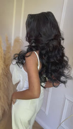 Dabīgi mati pieaudzēšanai TAPE-IN tehnikā, tonis #1, 50 grami, 30cm-75 cm