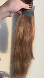 Dabīgi mati pieaudzēšanai TAPE-IN tehnikā, tonis #3Q, 50 grami, 30cm-75 cm