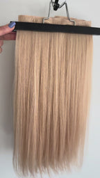 MATU NOMA - 45 cm,  #8+#18 - CLIP-IN dabīgo matu komplekts ar sprādzēm