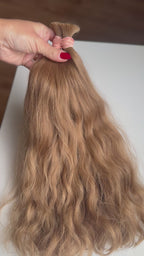 LUX Matu bunte, Tonis #k7, 40 cm, 50g-100g (ar vai bez keratīna kapsulām), viļņaini