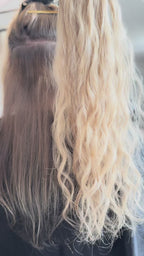 LUX Matu bunte, Tonis #10, 50cm, 50g-100g, viļņaini (ar vai bez keratīna kapsulām)