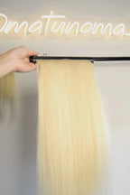 Dabīgie ( CLIP IN ) mati uz sprādzēm #60C - 60cm